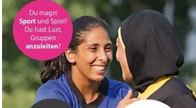 zwei Sportlerinnen