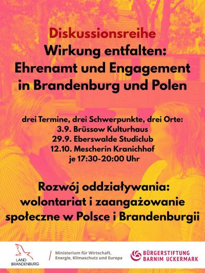 Programm und Daten der Veranstaltungsreihe
