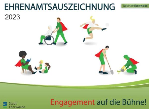 verschiedene Darstellungen ehrenamtlichen Engagements